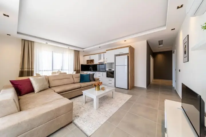 Аланья: Modern Apartment With Shared Sauna in Alanya