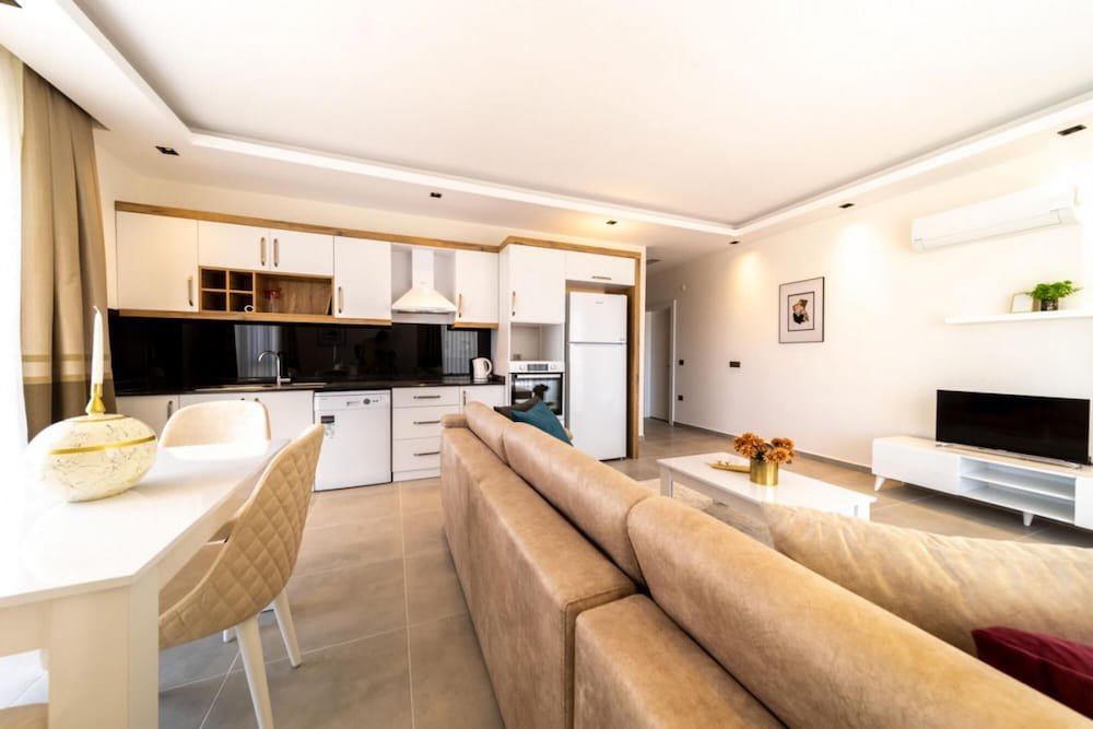 Аланья: Modern Apartment With Shared Sauna in Alanya