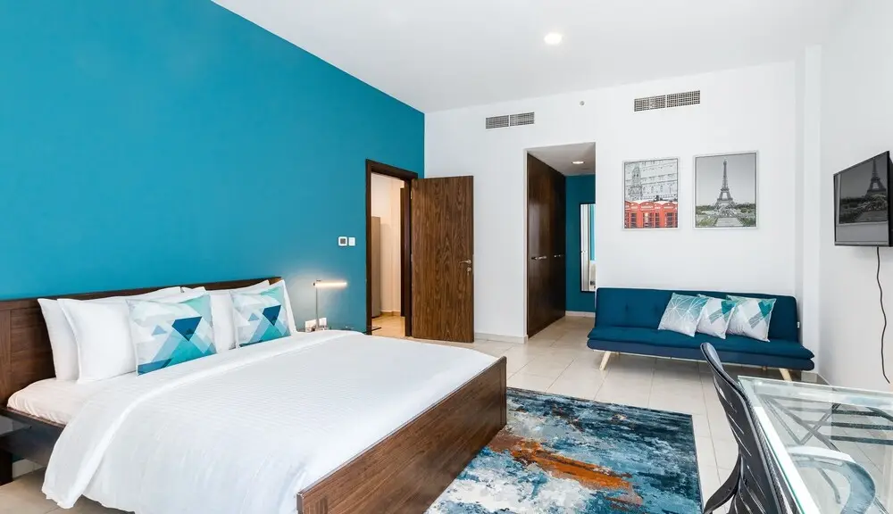 Дубай: Homesgetaway - Executive Tower 1BR