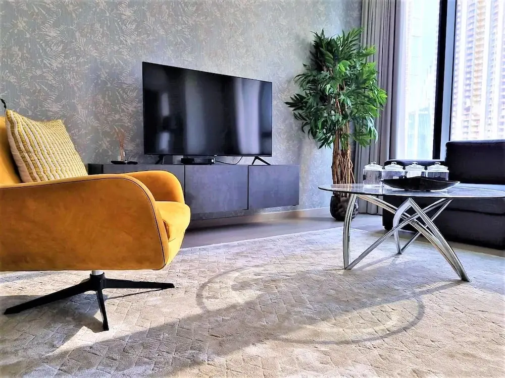 Дубай: Luxurious Downtown Apt with balcony & View