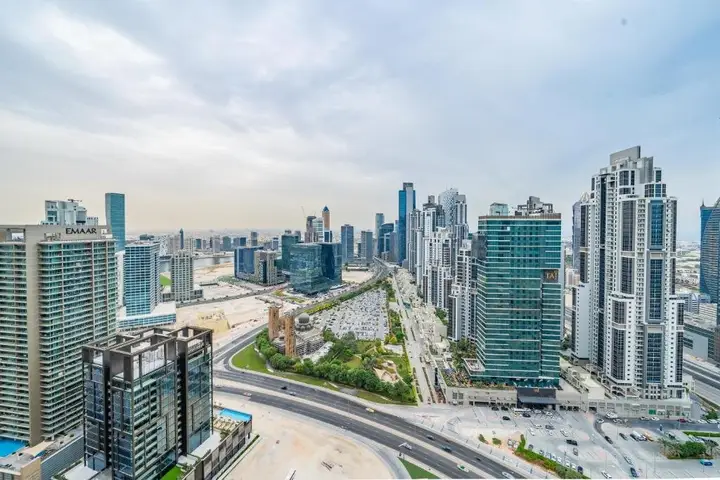 Дубай: Monty - Breathtaking City Views From DT Apt with Terrace