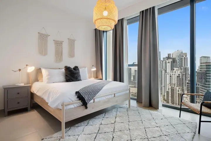 Дубай: Monty - Breathtaking City Views From DT Apt with Terrace