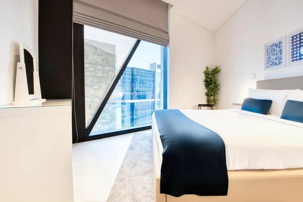Дубай: Smart and Contemporary Apt With Burj Khalifa View