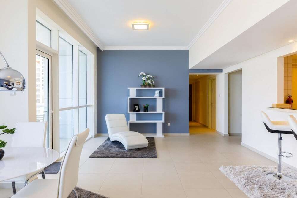 Дубай: Jaw-dropping Sea Vw in Luxury Apt w Delux Fittings