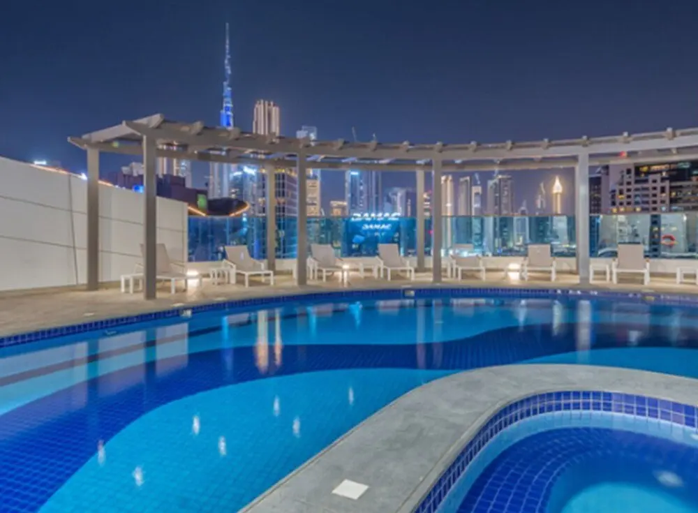 Дубай: Business Bay 1BR Canal View Rooftop Pool - 360 vacation