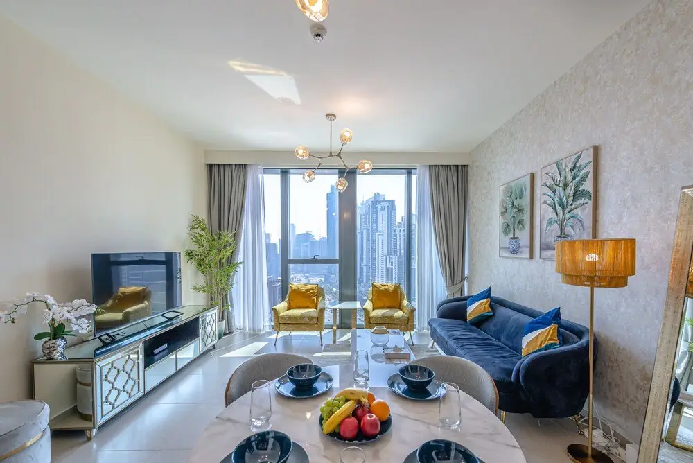 Дубай: Marco Polo - Elite Apt near Burj Khalifa with large Pool