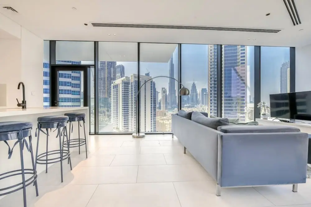 Дубай: Luxury Apt W Burj Khalifa Vw Dubai Canal Access