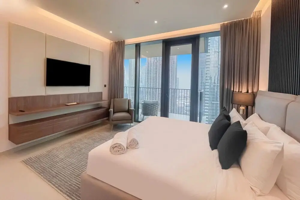 Дубай: Hyp-lux 4BR Apt With Burj Khalifa View