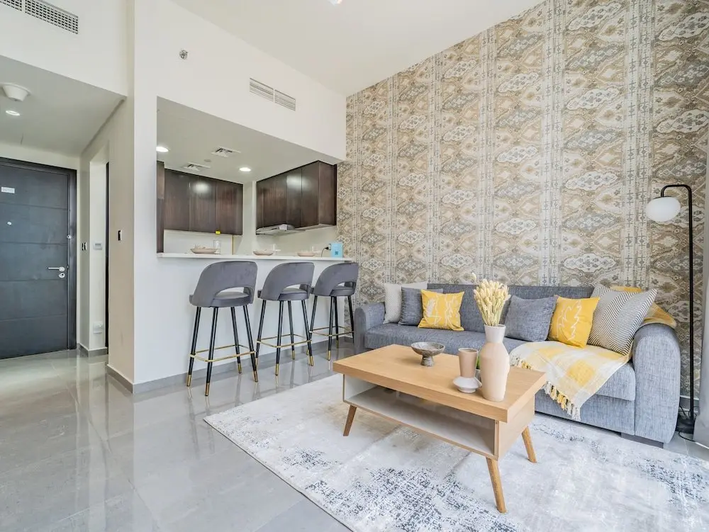 Дубай: Monty - Elegant Penthouse With Skyline Views Terrace
