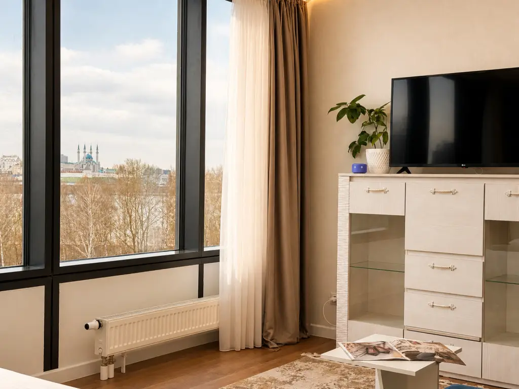 Казань: Апартаменты De Lux panorama с Видом на Кремль