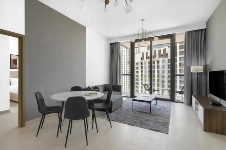 Дубай: Апартаменты Silkhaus Spacious 2bdr In Downtown Center With Balcony