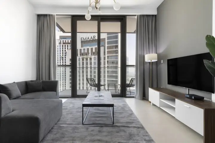 Дубай: Апартаменты Silkhaus Spacious 2bdr In Downtown Center With Balcony