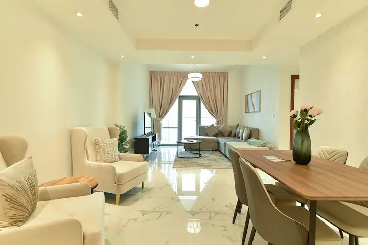 Дубай: Dubai Canal View 1 BR Premium Apartment - AMN