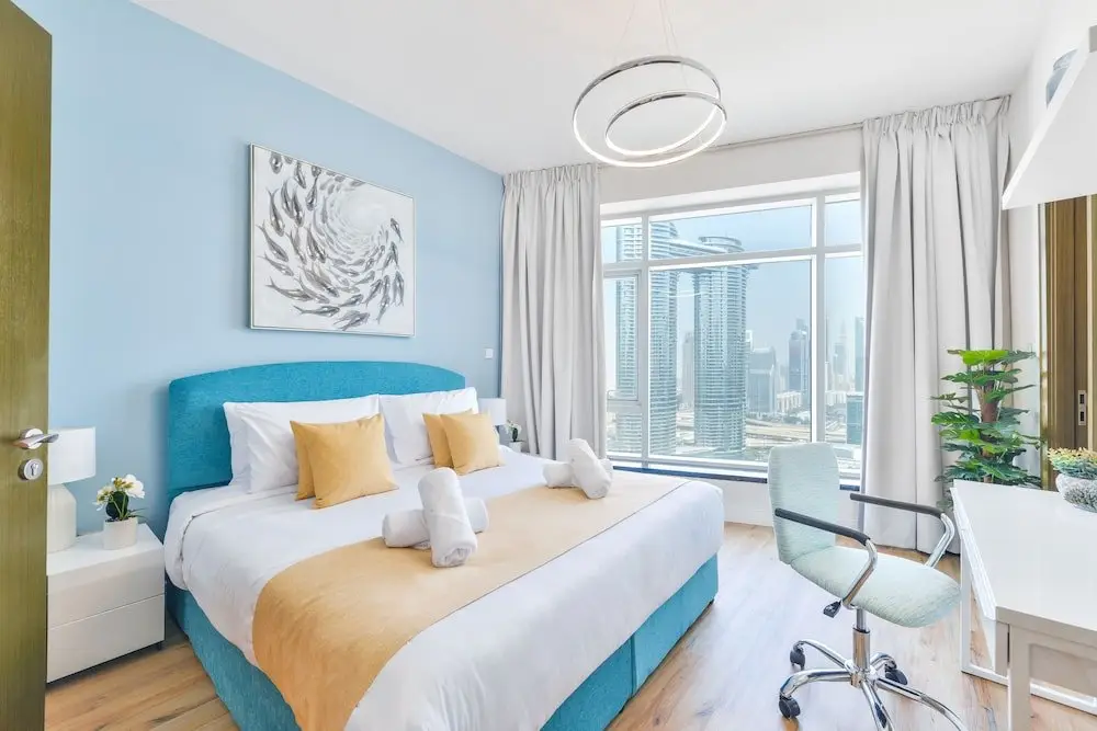 Дубай: Lofts - Downtown Luxury - 5 Min Walk To Dubai Fountain!