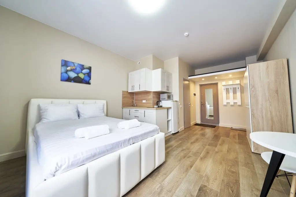Москва: Апартаменты Уютная новая студия в Марьиной роще by EasyGuest