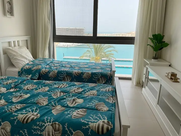 Эль-Аламейн: Marassi 3 bedroom marina sea view 405