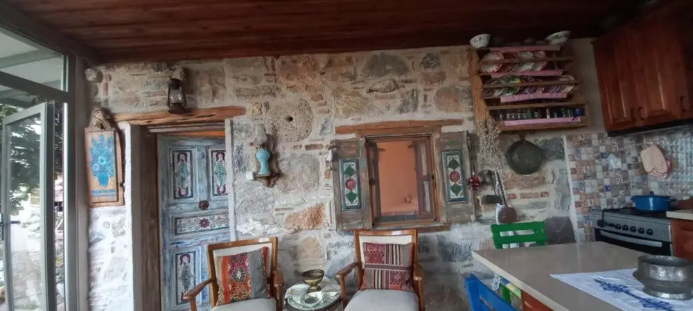 Kiyikislacik: Secluded Home With Sea View and Backyard in Milas