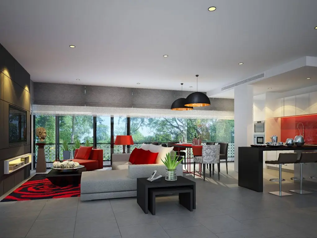 Тхаланг: The Pavilions, Suites