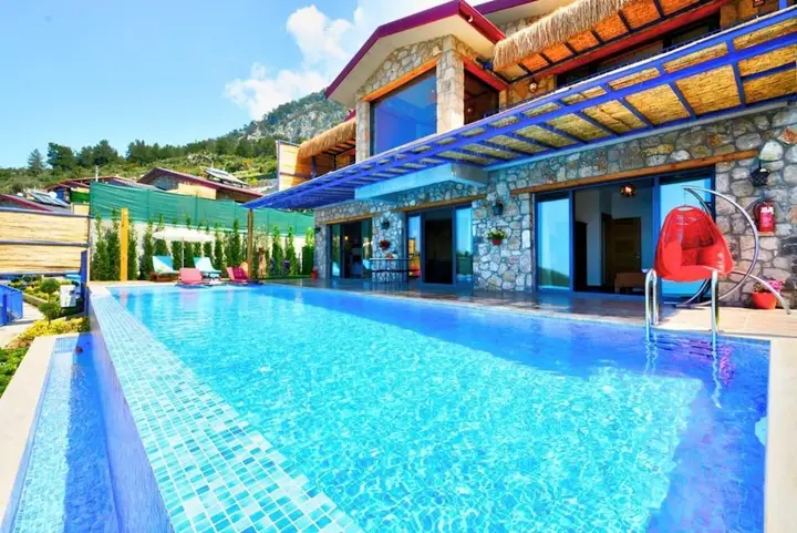 Фетхие: Villa Monte Telmossos With Private Pool, Jakuzzi and Sea View