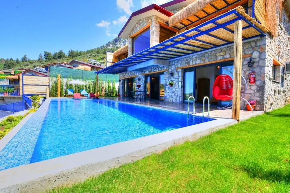 Фетхие: Villa Monte Telmossos With Private Pool, Jakuzzi and Sea View