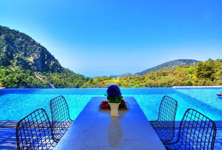 Фетхие: Villa Monte Telmossos With Private Pool, Jakuzzi and Sea View