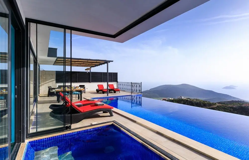 Сарыбелен: Tepe Ev - Stunning 2 bed Villa Amazing sea Views