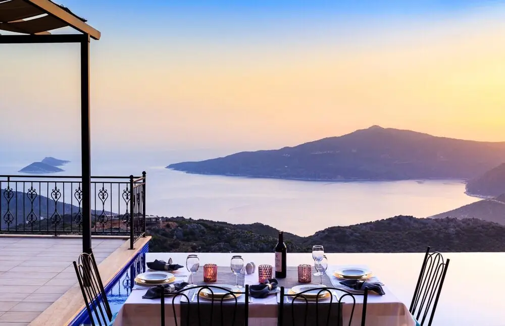 Сарыбелен: Tepe Ev - Stunning 2 bed Villa Amazing sea Views