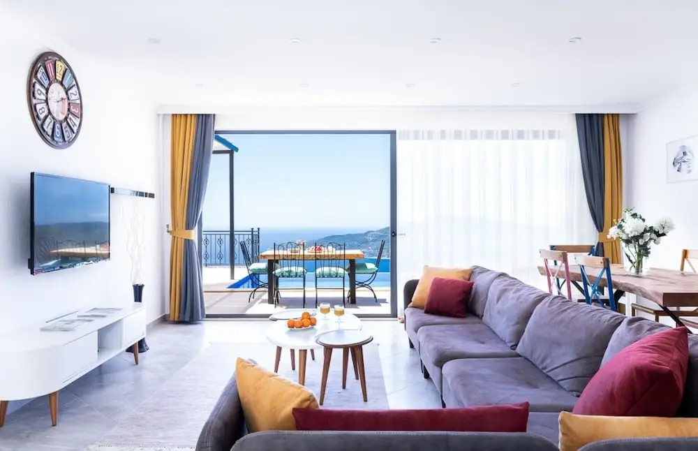 Сарыбелен: Tepe Ev - Stunning 2 bed Villa Amazing sea Views