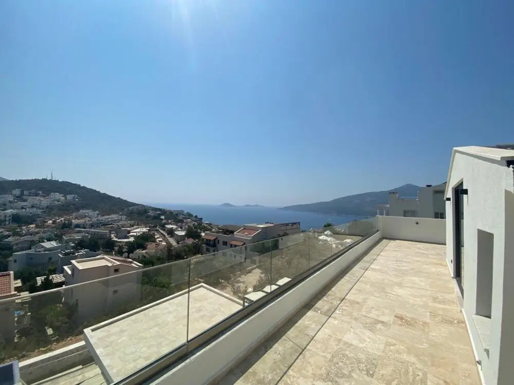 Калкан: Spacious Villa With Sea View and Pool in Kalkan