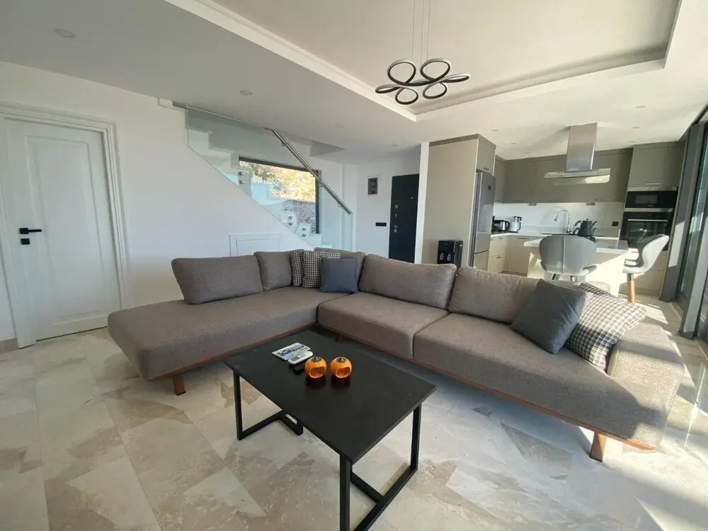 Калкан: Spacious Villa With Sea View and Pool in Kalkan