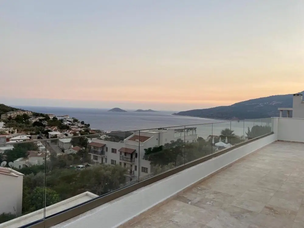 Калкан: Spacious Villa With Sea View and Pool in Kalkan