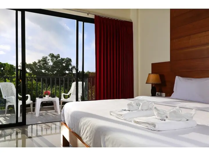 Муанг: Pool Access Hotel Near Fitness Street soi Ta Iad