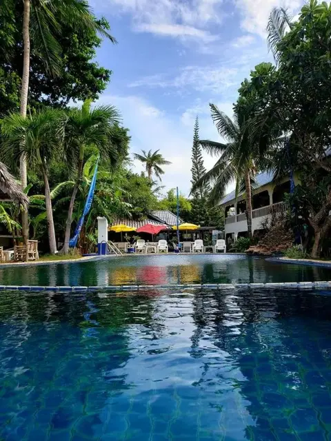 Asia Blue - Beach Hostel Hacienda - Deluxe Double or Twin Room With Sea View — фото 1