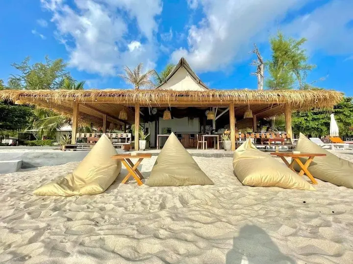 Ко-Пханган: Crystal white sand resort