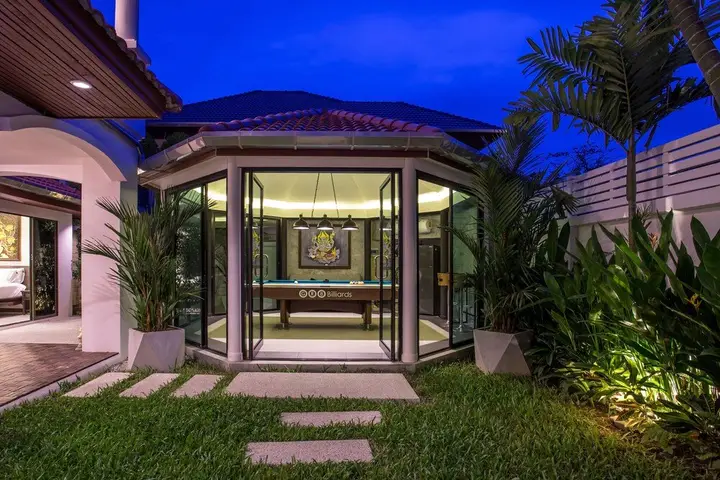 Кату: Havana Pool Villa with Gym and Billiard