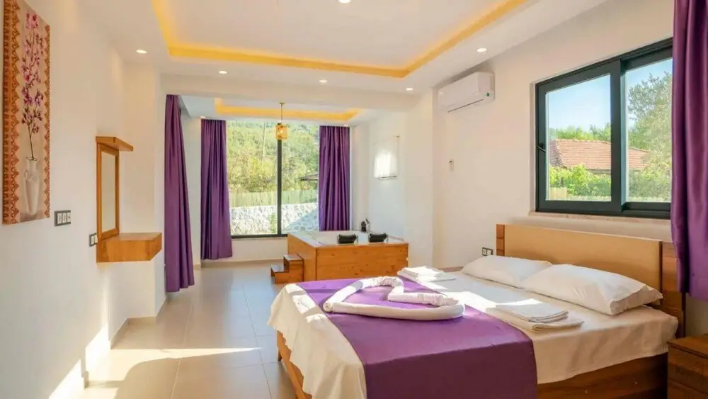 Сарыбелен: Great Villa With Private Pool And Jacuzzi In Kas