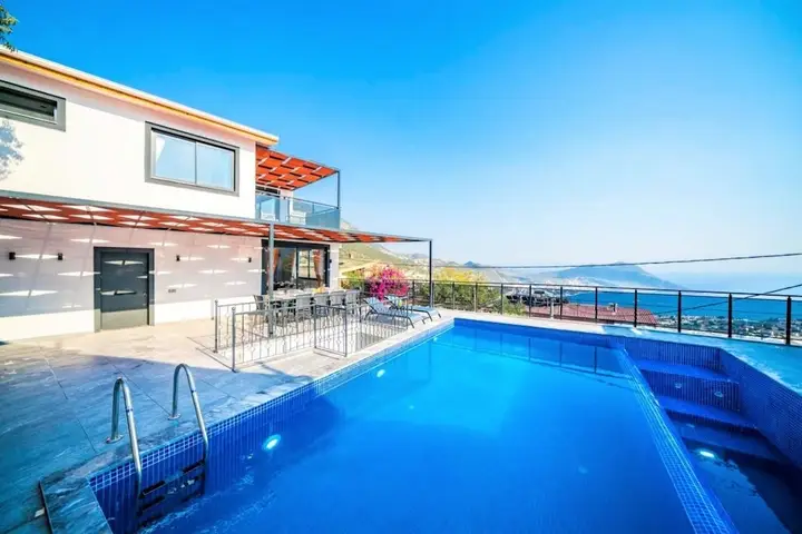 Калкан: Gorgeous Villa With Private Pool And Sauna In Kas