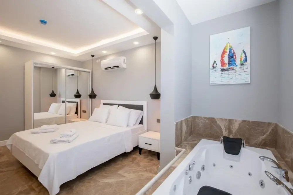 Каш: Luxury Flat W Jacuzzi And Amazing Sea View In Kas