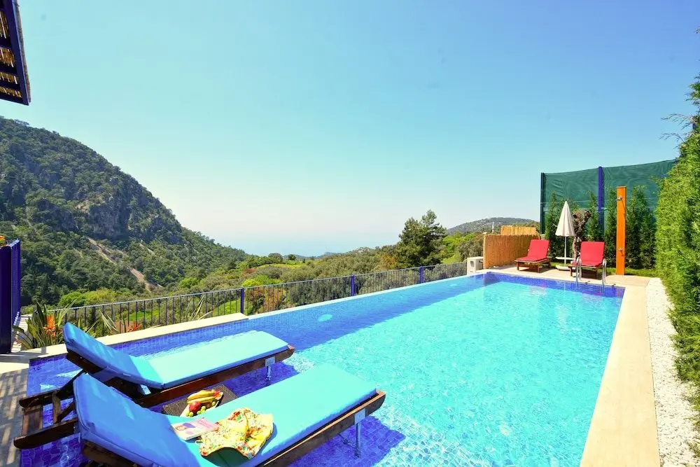 Фетхие: Private Villa Oliver With View Ideal Spot for a Honeymoon or Romantic Trip