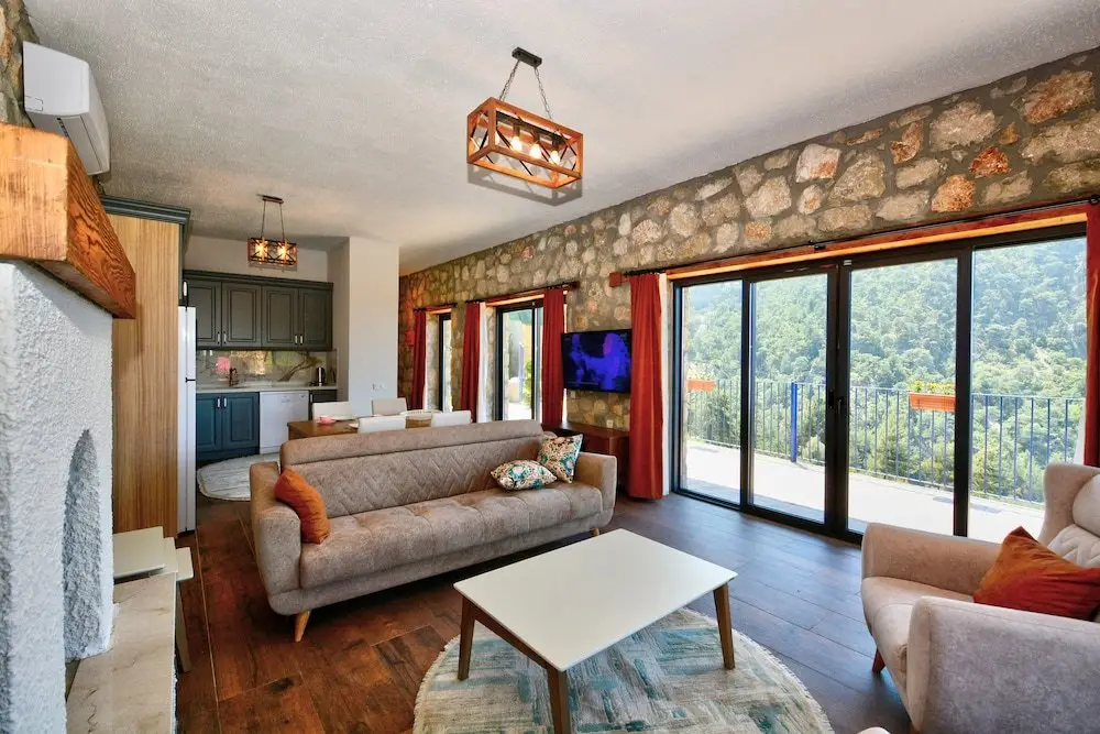 Фетхие: Private Villa Oliver With View Ideal Spot for a Honeymoon or Romantic Trip