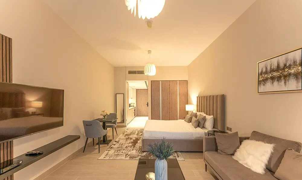 Дубай: Homesgetaway-Studio Apt in Liv Residence