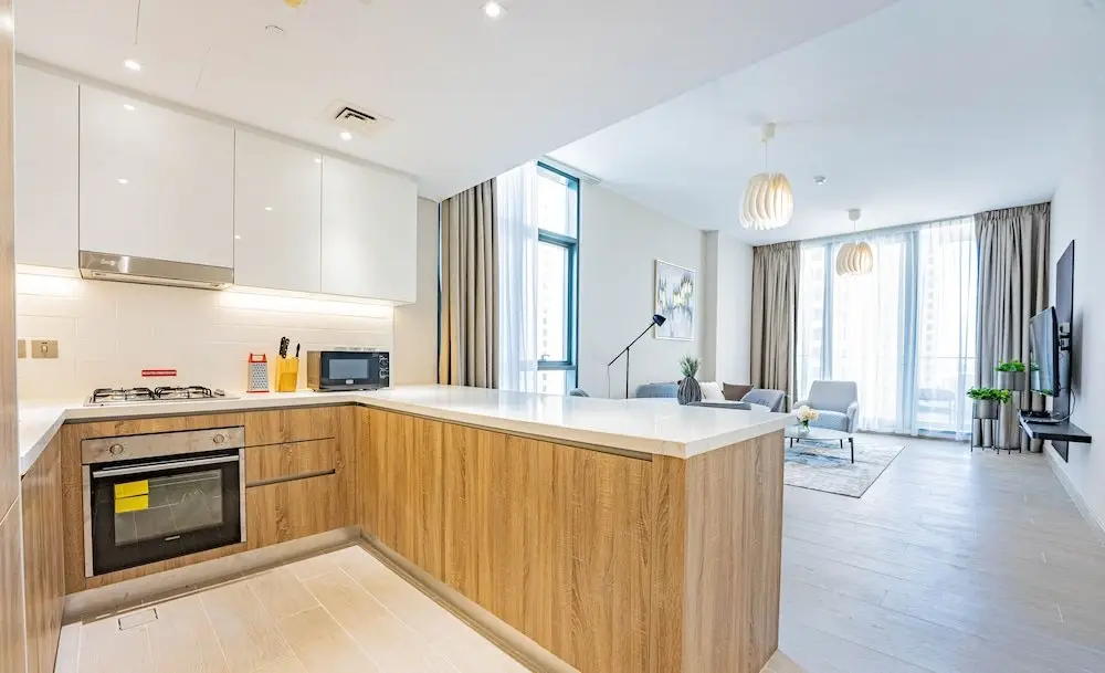 Дубай: Homesgetaway-1BR in Marina Liv Residence