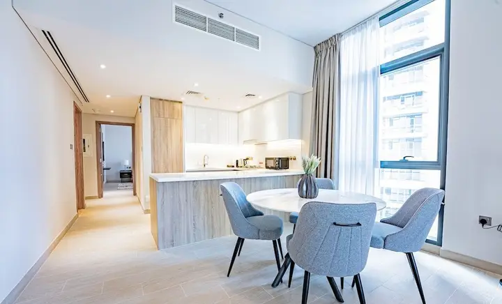 Дубай: Homesgetaway-1BR in Marina Liv Residence