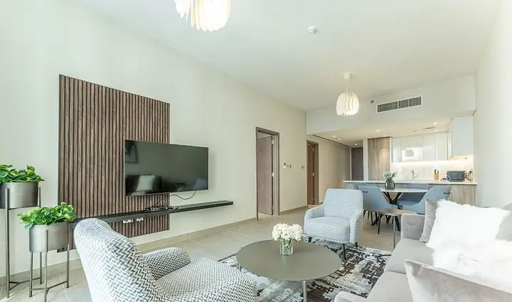 Дубай: Homesgetaway-Lovely 1BR in Liv Residence