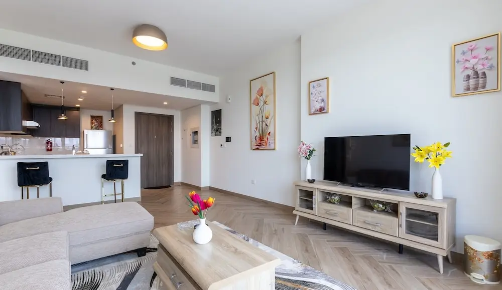 Дубай: Homesgetaway- Stylish 1Br In 1 Residence Al Kifaf Tower 1