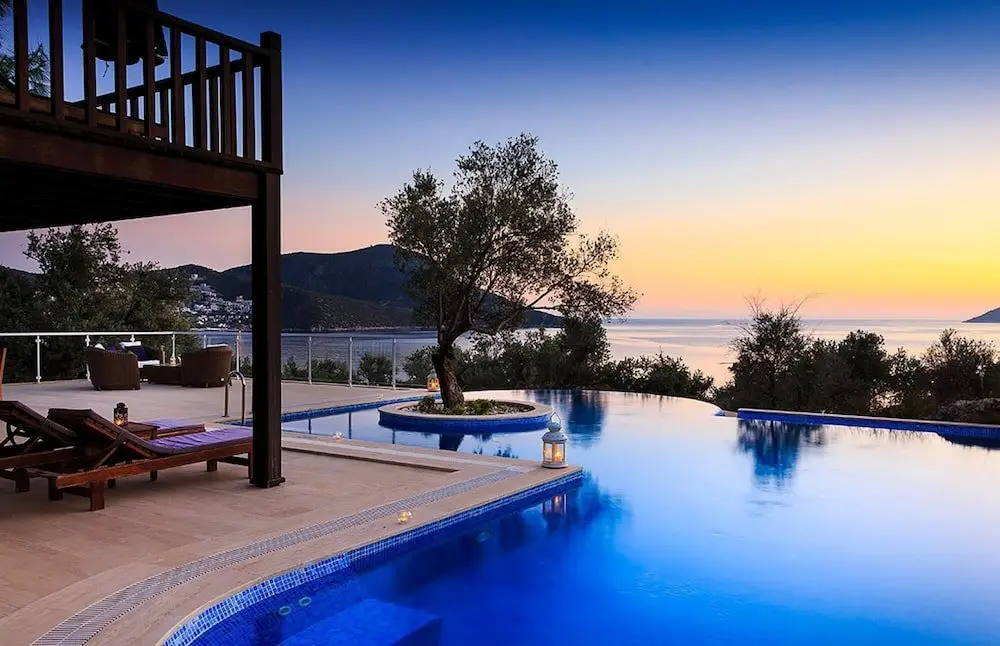 Калкан: Korsan Tas Bahce - Stylish 3 Bed Villa Sea Views