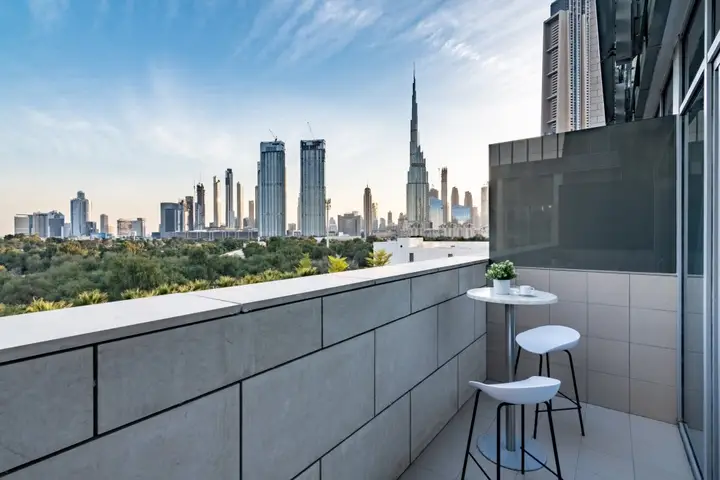 Дубай: Апартаменты Burj Khalifa View | Trendy DIFC Studio | Pool, Gym