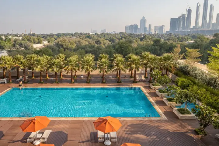 Дубай: Апартаменты Large DIFC Studio Burj Khalifa View | Burj Daman