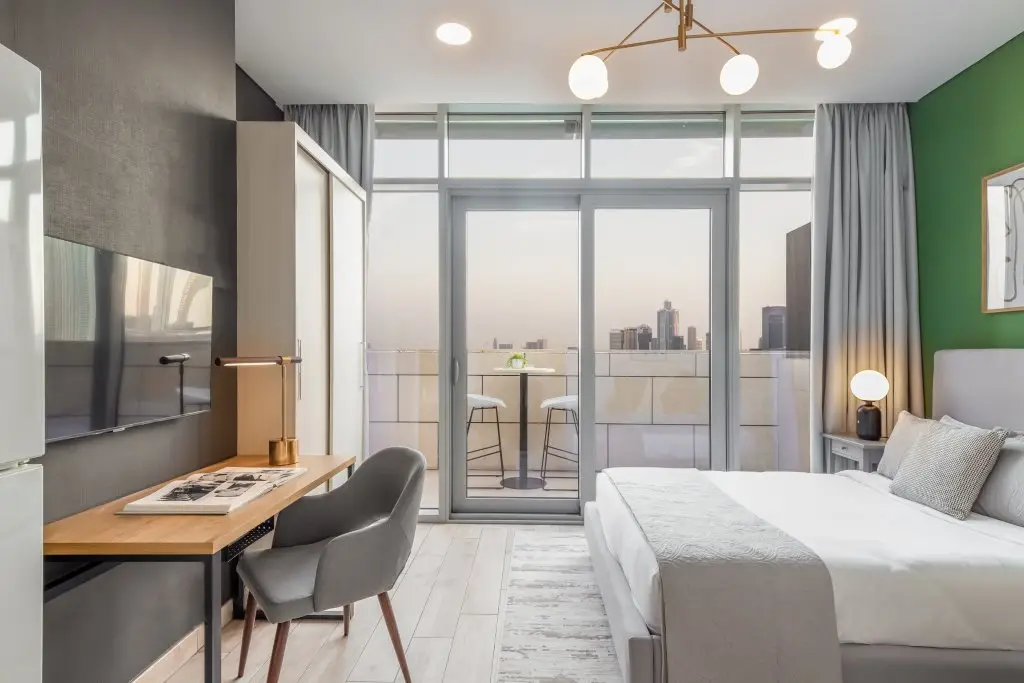 Дубай: Апартаменты Quiet DIFC Studio Burj Khalifa View | Quiet Living