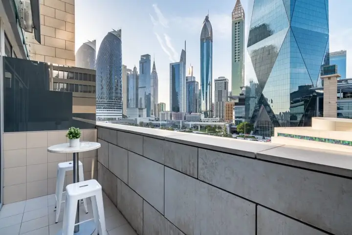Дубай: Апартаменты Stylish DIFC Studio with Balcony | Pool, Gym